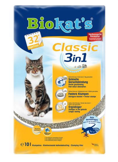 opstelling meer en meer Stiptheid Biokat's - Classic 3 in 1 - Kattengrit - 10L - Big Dog